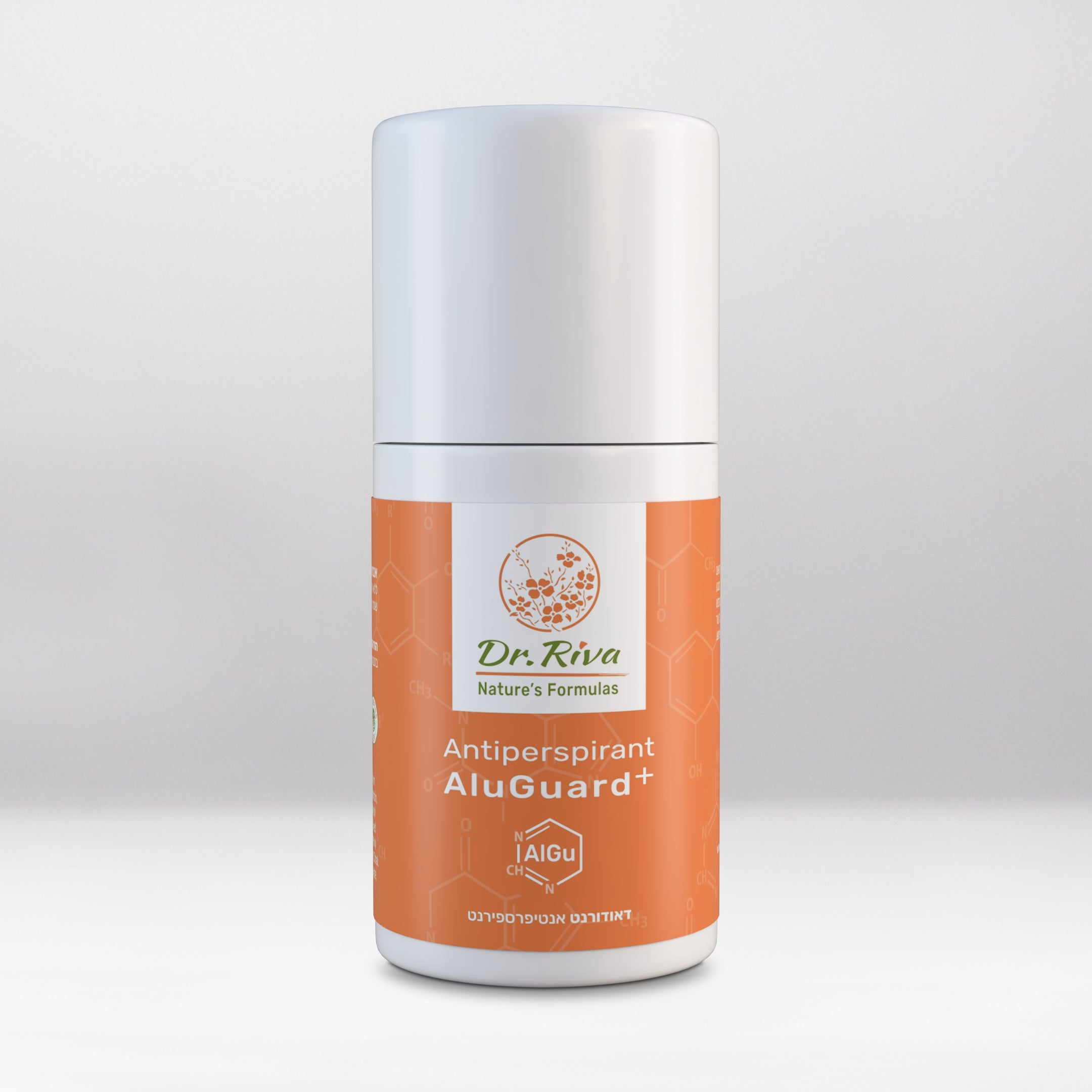 דאודורנט אנטי פרספירנט אלוגרד + תפוז של Dr riva nature